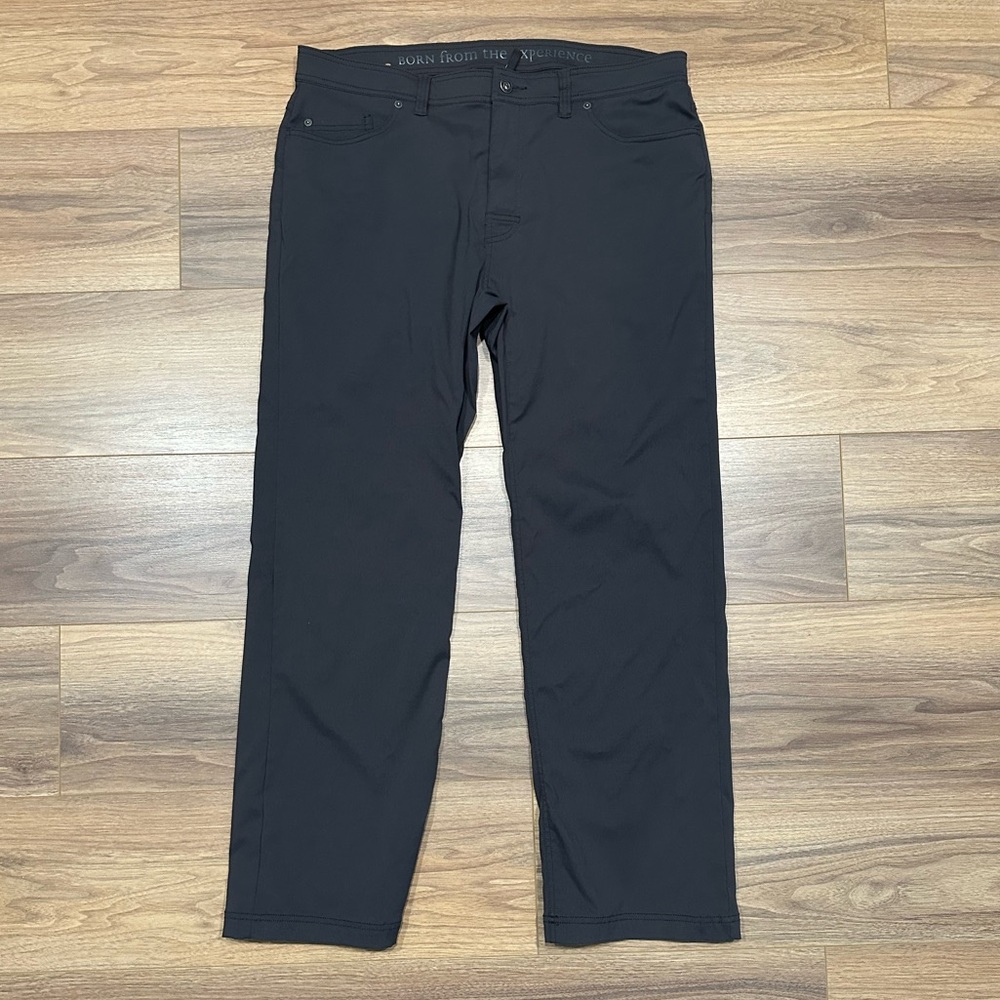 Prana Brion Pants Slim Fit in Gray Size 38